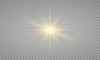 Vector transparent sunlight special lens flare light effect. Stock royalty free vector illustration. PNG