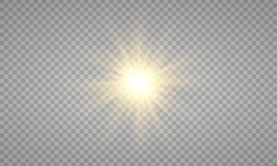 Vector transparent sunlight special lens flare light effect. Stock royalty free vector illustration. PNG