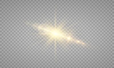 Vector transparent sunlight special lens flare light effect. Stock royalty free vector illustration. PNG