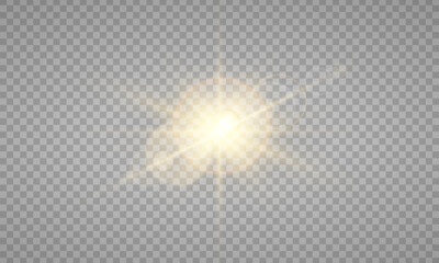 Vector transparent sunlight special lens flare light effect. Stock royalty free vector illustration. PNG