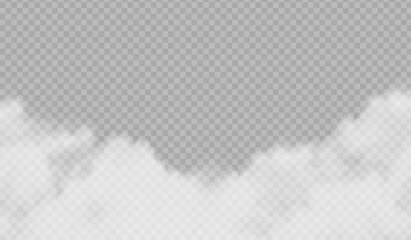 Realistic Ground Fog Overlay with Soft Diffusion PNG overlay
