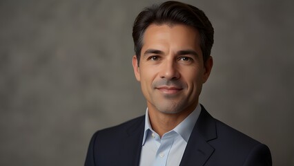 Confident Professional Businessmen Portrait in Modern Corporate Setting