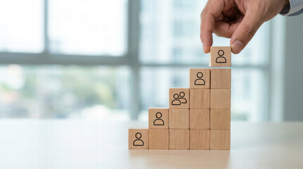 Wooden blocks arranged in staircase pattern with Do printed on each block, symbolizing progress and motivation in achieving goals