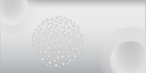 circle background. Abstract grey background with dynamic circle.