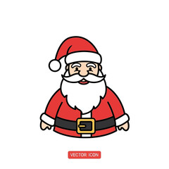 santa clause vector