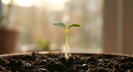 Nueva vida: Brote en la tierra