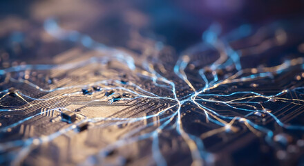 Circuito Impreso Abstracto