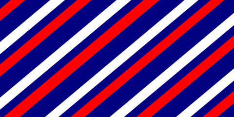Red blue white stripe element background for printable and digital use. Geometric shape wallpaper.Striped pattern editable EPS vector illustration