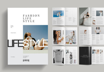 Fashion Magazine Layout