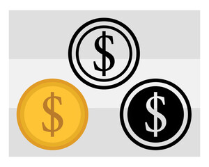 Dollar svg, Money, Dollar Currency, Cash Bundle, Money Roll, Dollar Silhouette, Hundred Dollar, Us Dollar Outline, Clipart,