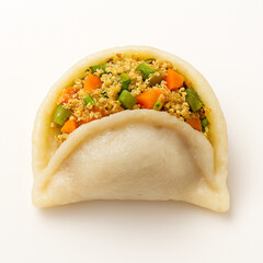 Vegetarian Dumpling with Quinoa and Vegetable Filling