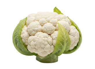 cauliflower isolated on white background