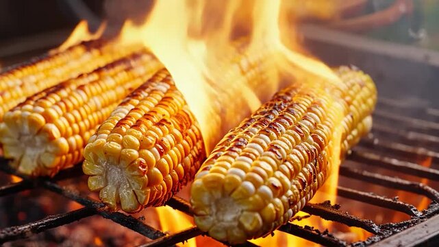 Grilled corn on the cob (2)
