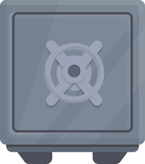 Diverse Collection of Modern Security Safes and Vaults Icon Set