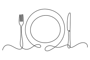 place setting with plate