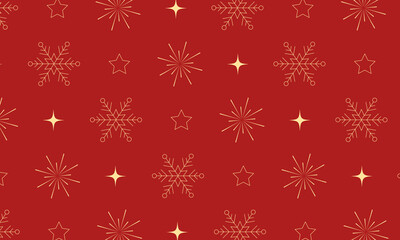 Merry Christmas and happy New Year cards collection and background, greeting card vector illustration