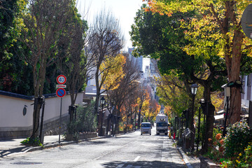 The white church at  Kobe Japan.