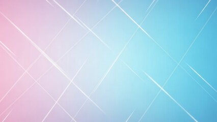 Clean abstract background with soft pink and blue gradient colors featuring subtle glowing diagonal lines, versatile for various modern graphic design concepts.