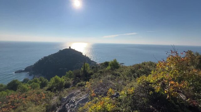 Finale Ligure Italien im November