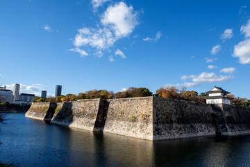 Osaka castle.