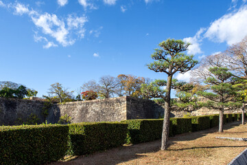 Osaka castle.