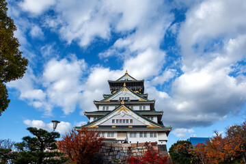 Osaka castle.
