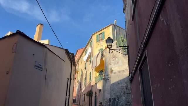 Finale Ligure Italien im November