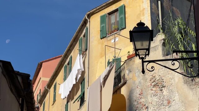 Finale Ligure Italien im November