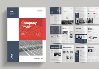 Company Profile Brochure Layout