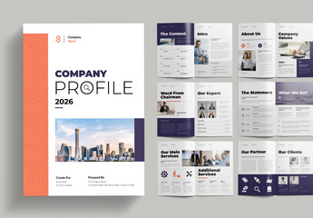 Company Profile Brochure Template