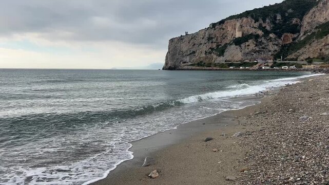 Finale Ligure Italien im November