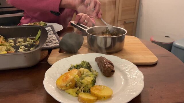 Finale Ligure Italien im November