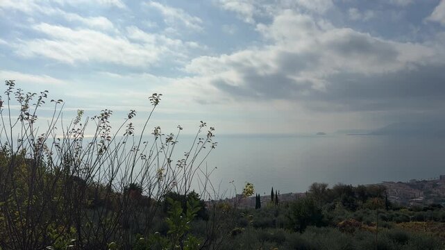 Italien bei Sanremo Ligurien im Fr&uuml;hling