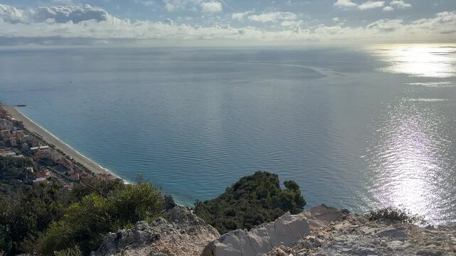Finale Ligure Italien im November