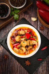 Spicy Fried Cuttlefish Stir-Fry - Traditional Chinese Cooking