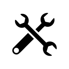 Service icon, repair symbol. gear sign, Vector illustration