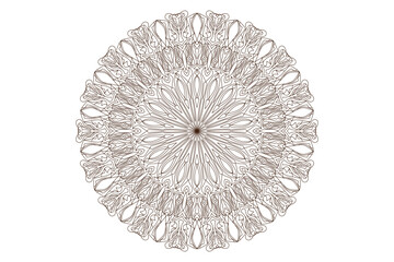 Mandala Design with Beautiful Work