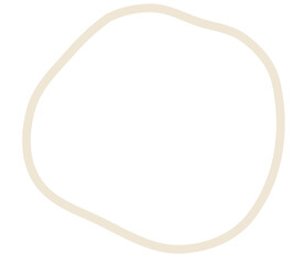 Abstract Organic Blob Shapes Set in Soft Retro Color Palette