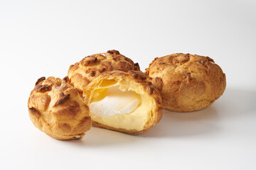 シュー・ア・ラ・クレーム　フランス菓子のイメージ