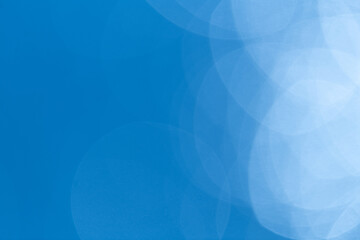 青い背景の玉ボケ	