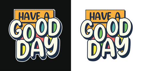 modern typography for t shirt and other