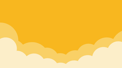 a plane flying through a cloudy sky with a sun in the background