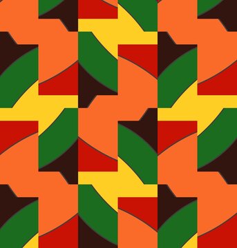seamless geometric pattern for backgrounds, textiles, fabric, or graphic design projects. 