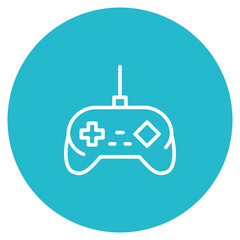 Obraz premium Joypad icon vector image. Can be used for Retro.