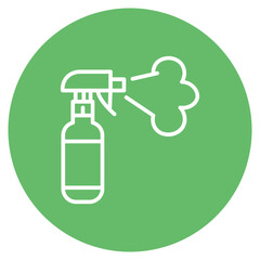 Fototapeta premium Sprayer icon vector image. Can be used for Laundry.