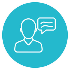 Anonymous Tip icon vector image. Can be used for Crime Investigation.