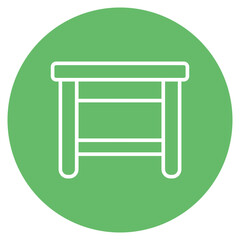 Mesa icon vector image. Can be used for Geography.