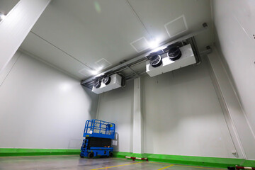 warehouse freezer Logistics storage, loading and shipment
