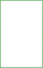 Simple Green and Yellow Arrow Border Frame Vector Design