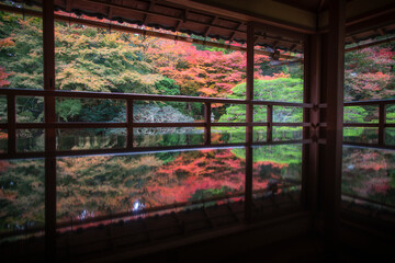 Fototapeta premium The scenery of the former Chikurin-in Temple in Shiga Prefecture, Japan